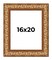 16x20 Modern Shadow Box 1" Depth Picture Frame with UV-Resistant Acrylic & Acid Free Backing, Available in 4 Finishes - Black, Brown, Gold, White